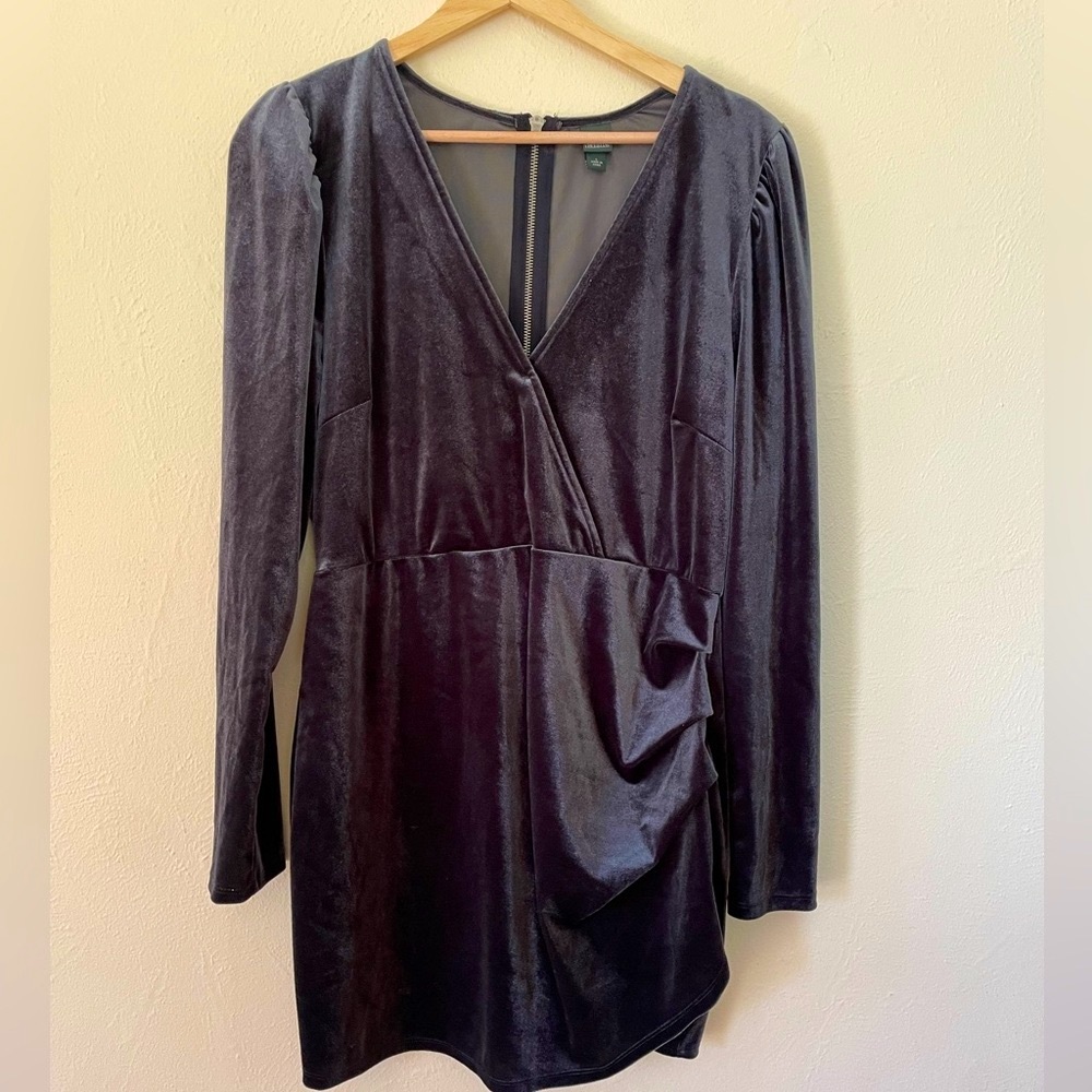 🌱Elegant Velvet Long Sleeve Dress
